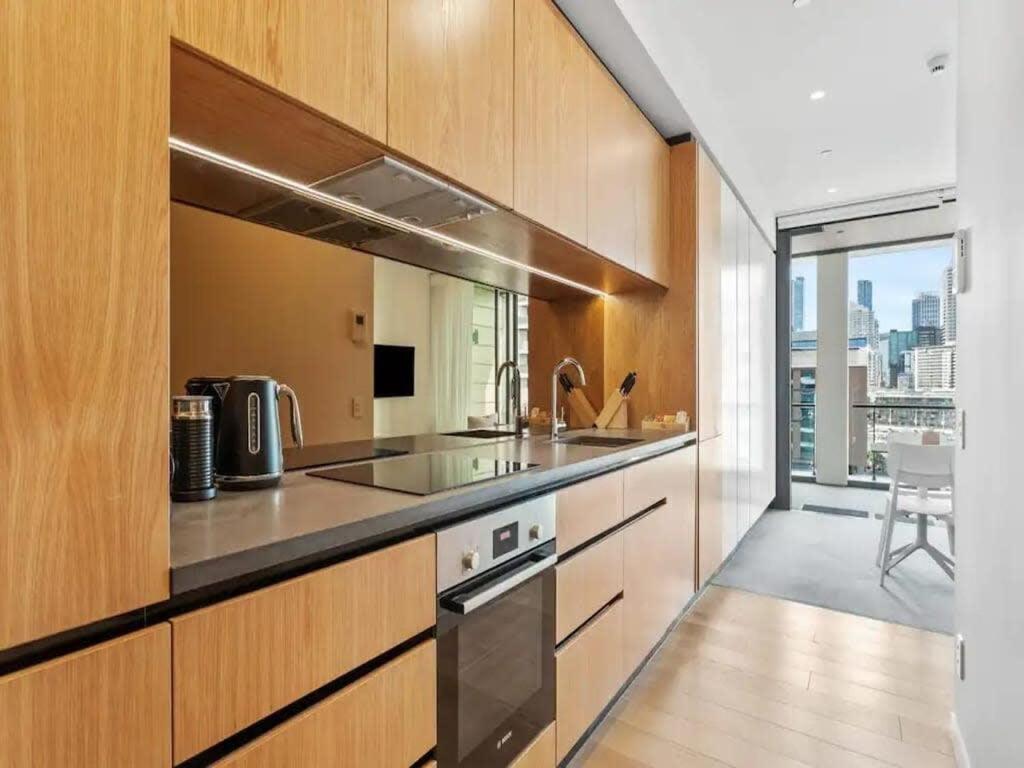 Modern One Bedroom Apartment In Wynyard Quarter Auckland Exterior photo